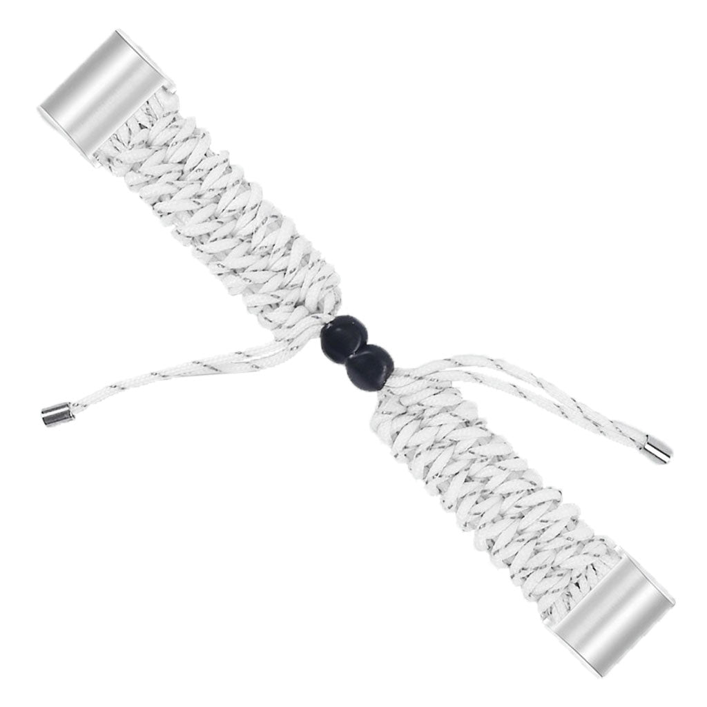 Meget elegant Fitbit Charge 2 Nylon Rem - Hvid#serie_10