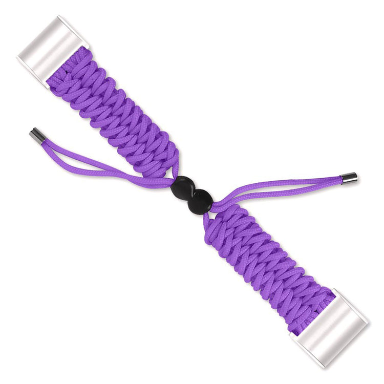 Meget elegant Fitbit Charge 2 Nylon Rem - Lilla#serie_2