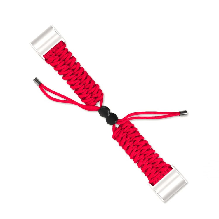 Meget elegant Fitbit Charge 2 Nylon Rem - Rød#serie_3