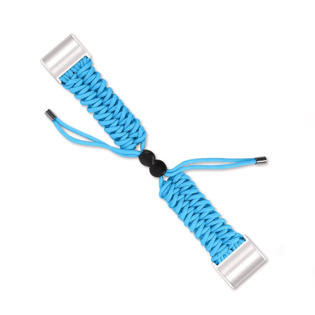 Meget elegant Fitbit Charge 2 Nylon Rem - Blå#serie_4