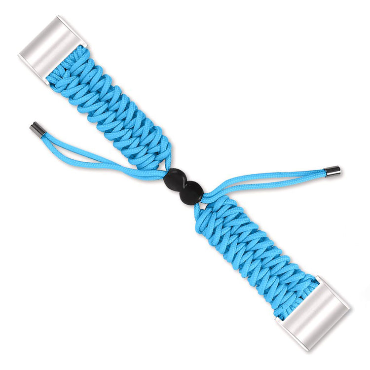 Meget elegant Fitbit Charge 2 Nylon Rem - Blå#serie_4