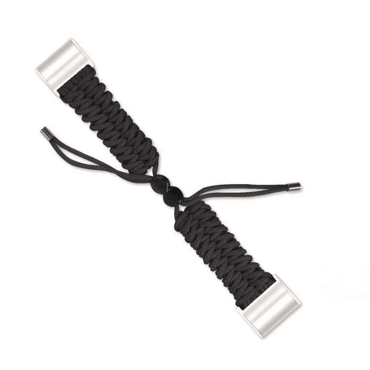 Meget elegant Fitbit Charge 2 Nylon Rem - Sort#serie_9