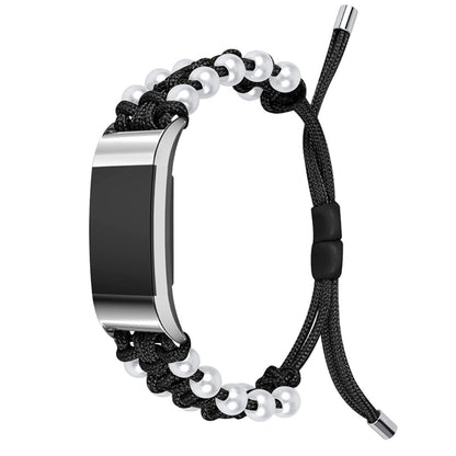 Godt Fitbit Charge 2 Nylon Rem - Sort#serie_3