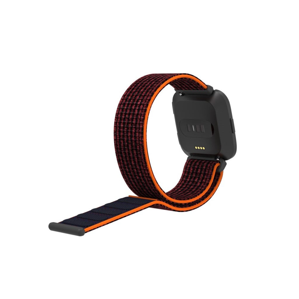 Super hårdfør Fitbit Versa Nylon Rem - Flerfarvet#serie_2