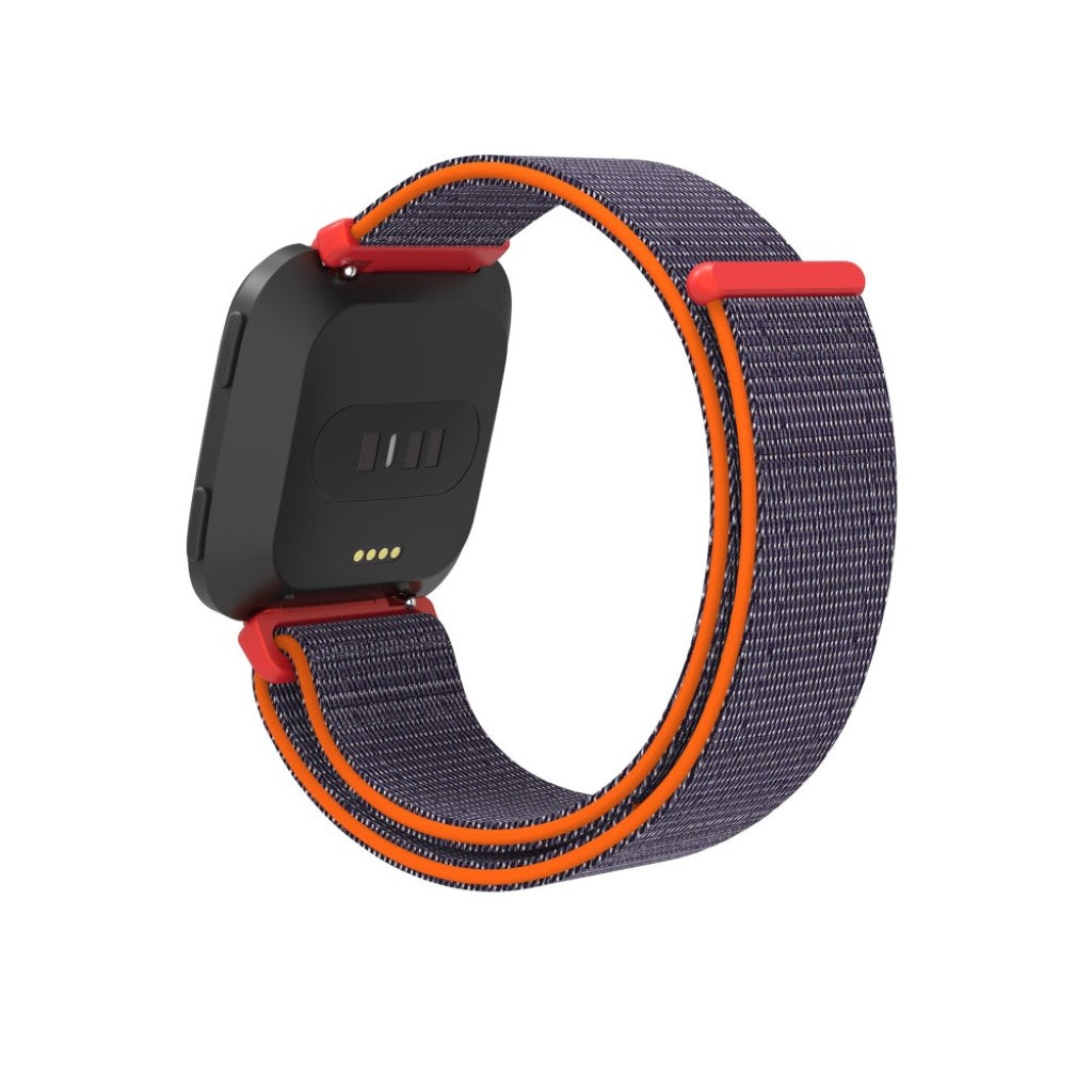 Super hårdfør Fitbit Versa Nylon Rem - Flerfarvet#serie_7