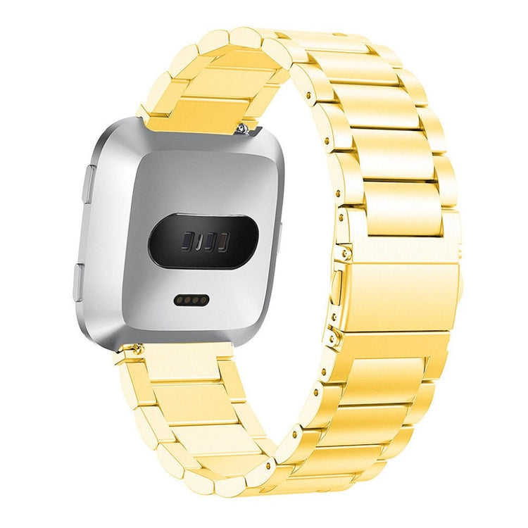 Vildt fint Fitbit Versa Metal Rem - Guld#serie_1