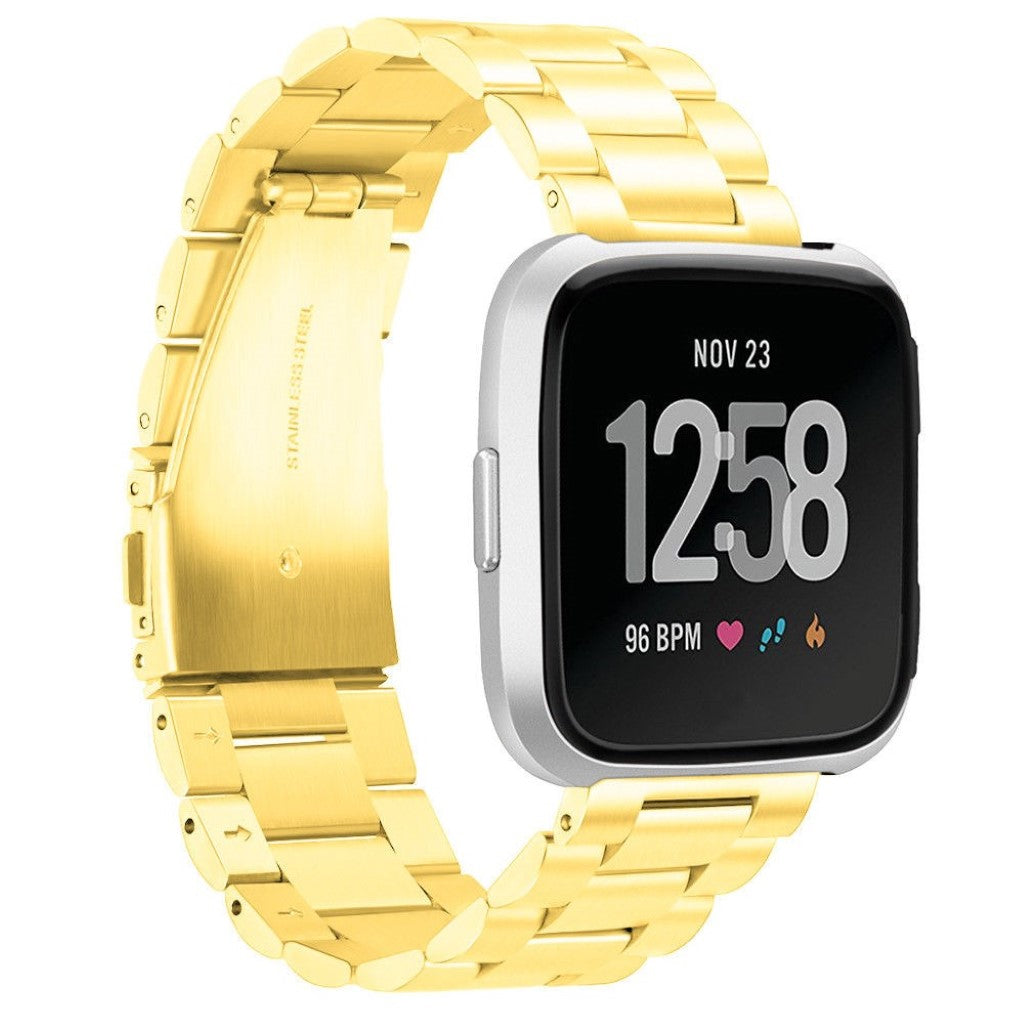 Vildt fint Fitbit Versa Metal Rem - Guld#serie_1