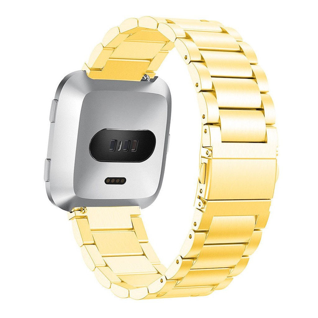 Vildt fint Fitbit Versa Metal Rem - Guld#serie_1