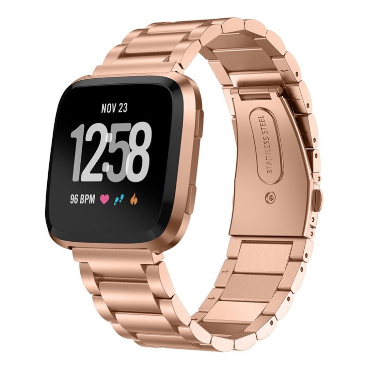 Vildt fint Fitbit Versa Metal Rem - Flerfarvet#serie_2