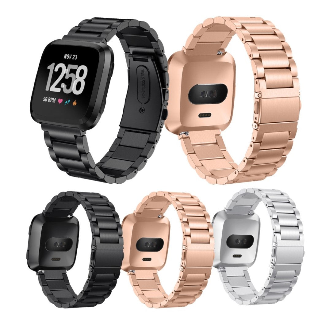 Vildt fint Fitbit Versa Metal Rem - Flerfarvet#serie_2