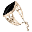Very fashionable Fitbit Versa Metal and Rhinestone Strap