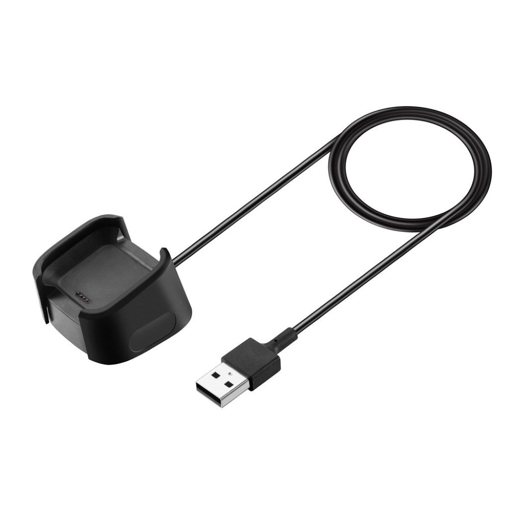 1m Fitbit Versa USB Ladestation - Sort#serie_062
