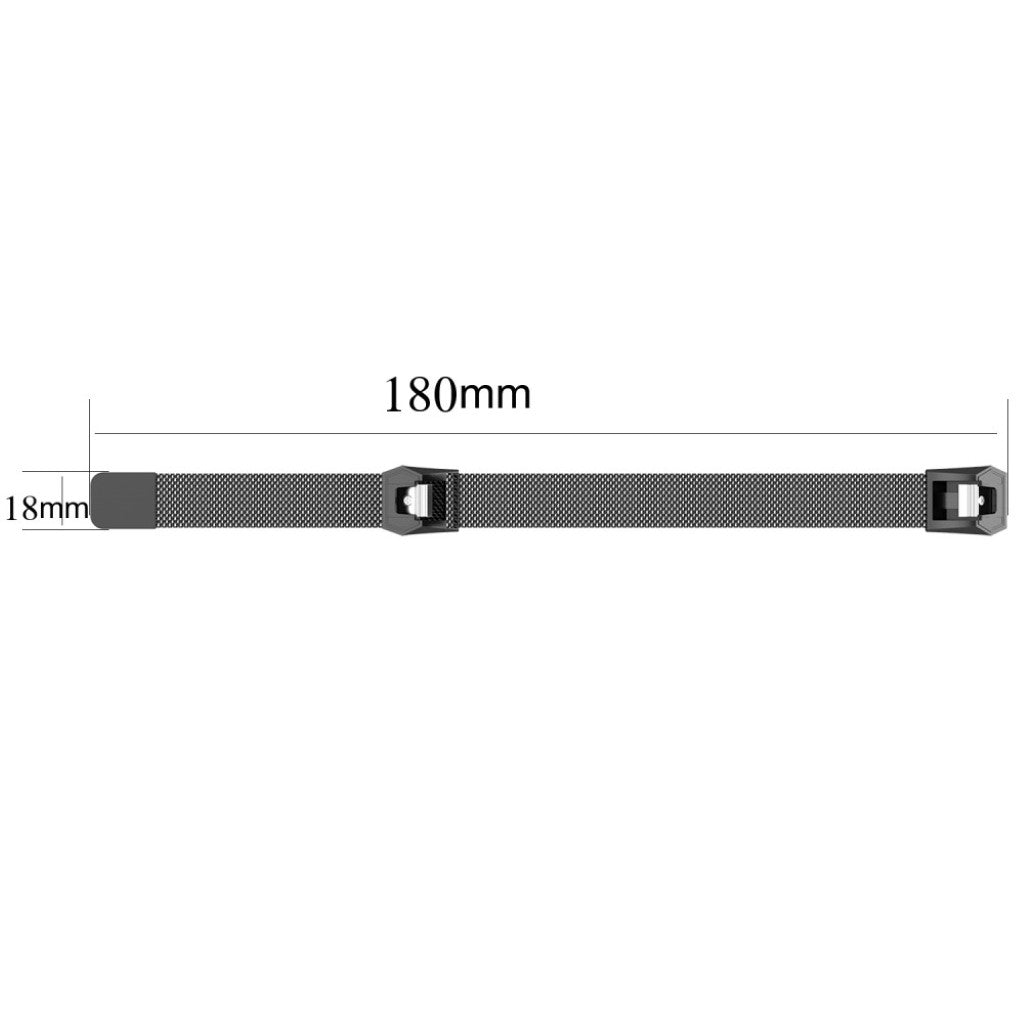 Helt vildt nydelig Fitbit Ace Metal Rem - Sort#serie_10