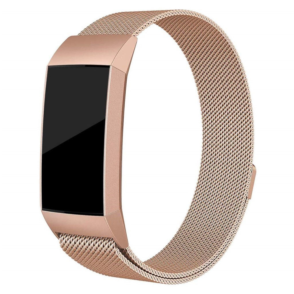 Meget skøn Fitbit Charge 3 Metal Rem - Flerfarvet#serie_3