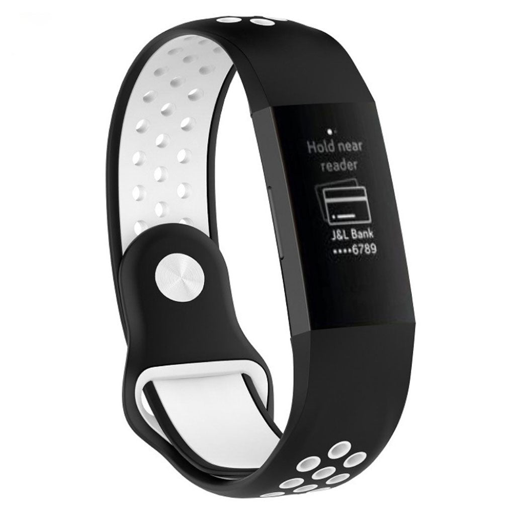 Vildt fantastisk Fitbit Charge 3 Silikone Rem - Flerfarvet#serie_13