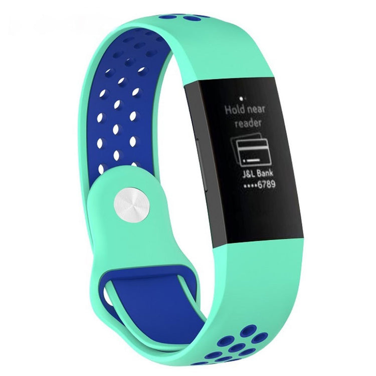 Vildt fantastisk Fitbit Charge 3 Silikone Rem - Flerfarvet#serie_3