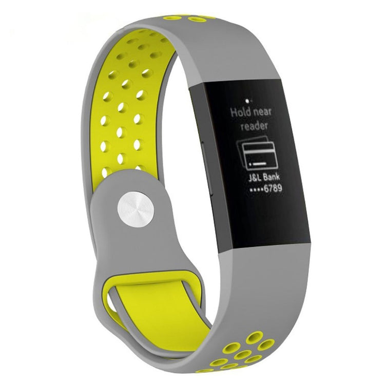 Vildt fantastisk Fitbit Charge 3 Silikone Rem - Flerfarvet#serie_7