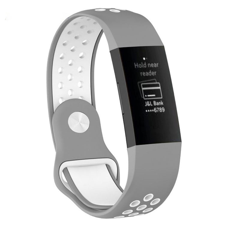 Vildt fantastisk Fitbit Charge 3 Silikone Rem - Flerfarvet#serie_8