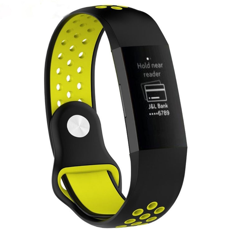 Stilfuld Fitbit Charge 3 Silikone Rem - Flerfarvet#serie_14