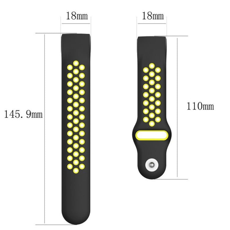 Stilfuld Fitbit Charge 3 Silikone Rem - Flerfarvet#serie_14