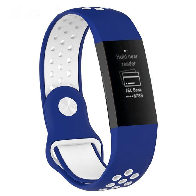 Stilfuld Fitbit Charge 3 Silikone Rem - Flerfarvet#serie_2