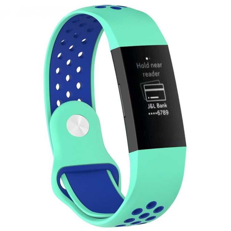 Stilfuld Fitbit Charge 3 Silikone Rem - Flerfarvet#serie_3
