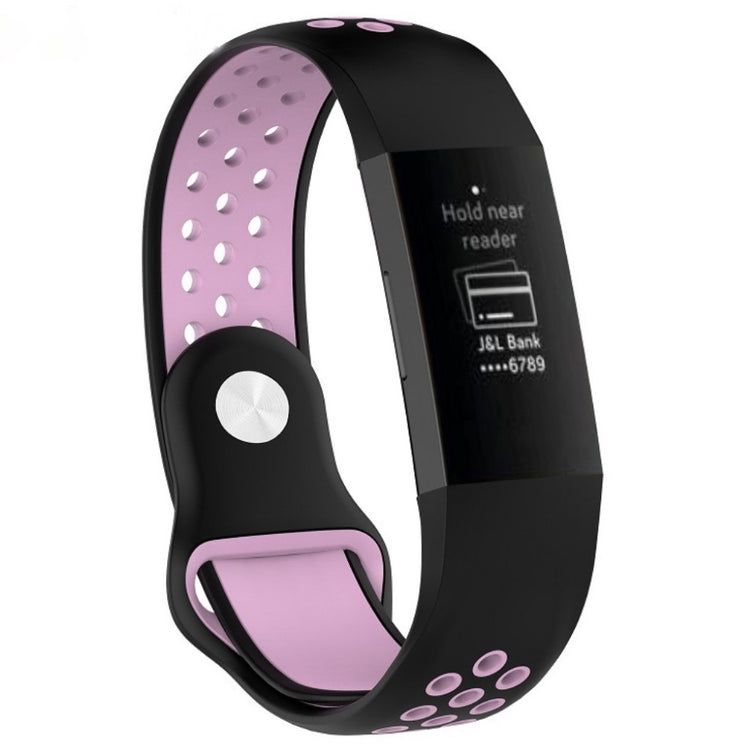 Stilfuld Fitbit Charge 3 Silikone Rem - Flerfarvet#serie_9