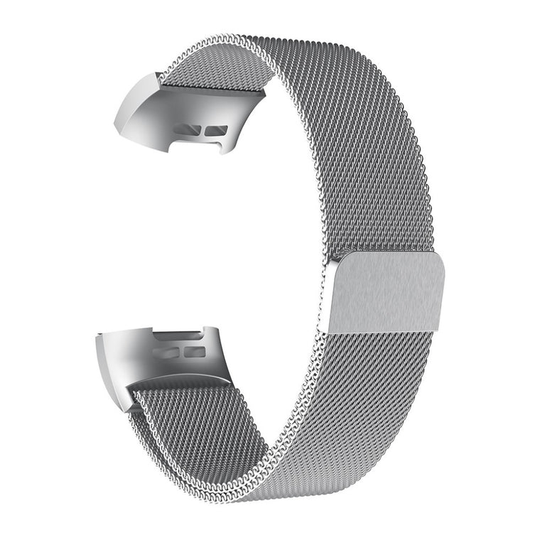 Helt vildt pænt Fitbit Charge 3 Metal Rem - Sølv#serie_5