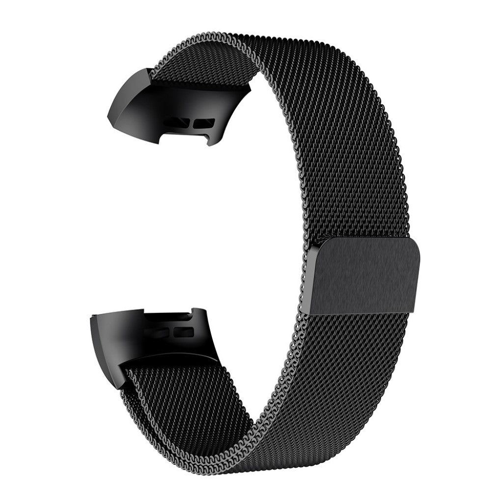 Helt vildt pænt Fitbit Charge 3 Metal Rem - Sort#serie_6