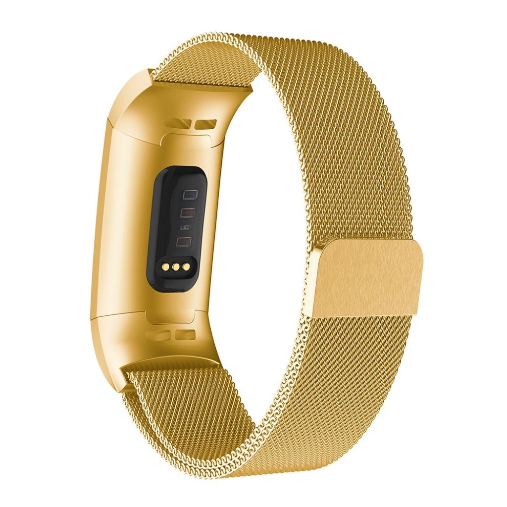 Mega fint Fitbit Charge 3 Metal Rem - Guld#serie_3
