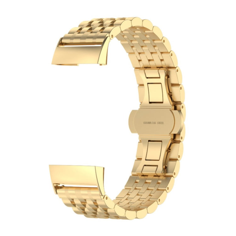 Godt Fitbit Charge 3 Metal Rem - Guld#serie_1