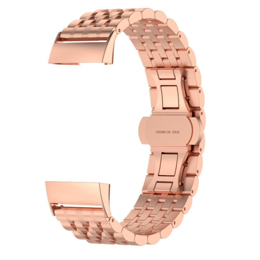 Godt Fitbit Charge 3 Metal Rem - Flerfarvet#serie_2