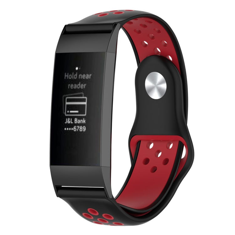 Super pænt Fitbit Charge 3 Silikone Rem - Flerfarvet#serie_3