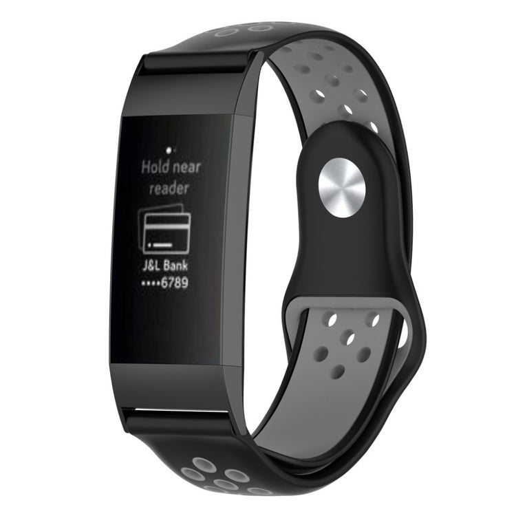 Super pænt Fitbit Charge 3 Silikone Rem - Flerfarvet#serie_7