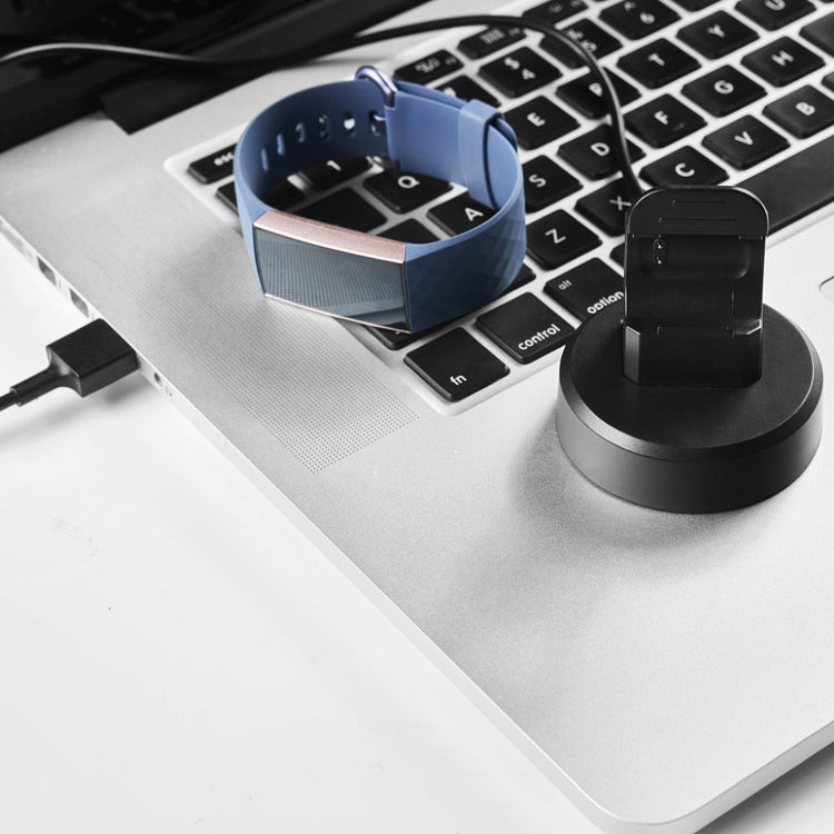 Fitbit Charge 3 USB Ladestation Kabel - Sort#serie_031