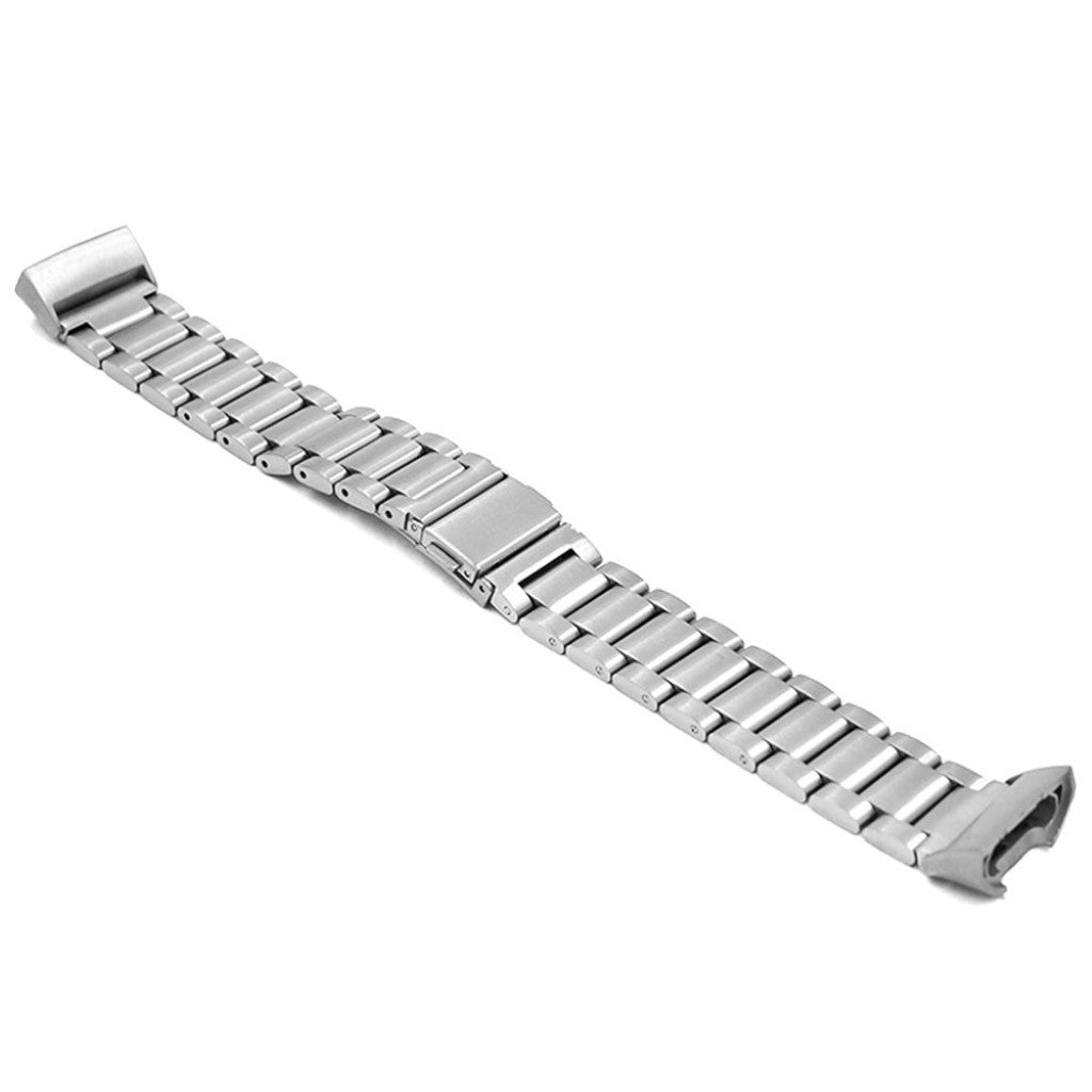 Fed Fitbit Charge 3 Metal Rem - Sølv#serie_4