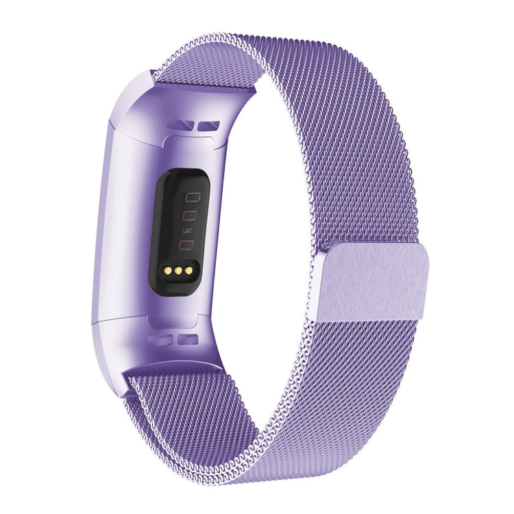 Komfortabel Fitbit Charge 3 Metal Rem - Lilla#serie_062