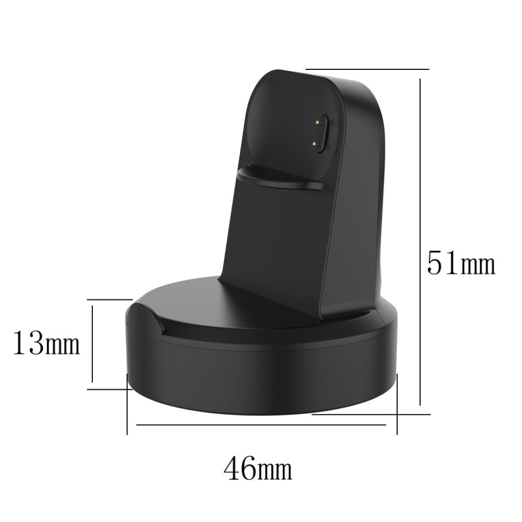 1m Fitbit Inspire Kabel Til Opladnings Dock - Sort#serie_015