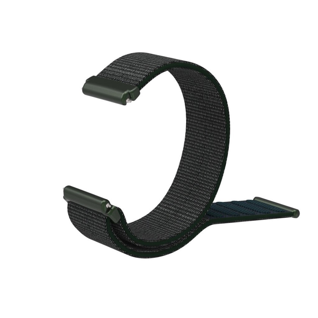 Rigtigt pænt Fitbit Versa Lite Nylon Rem - Grøn#serie_4