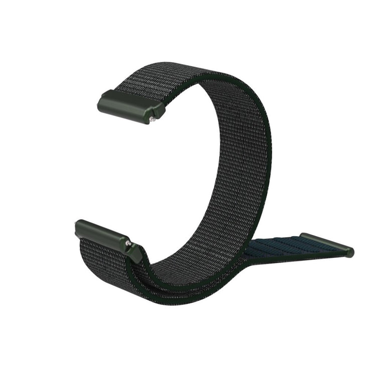 Rigtigt pænt Fitbit Versa Lite Nylon Rem - Grøn#serie_4