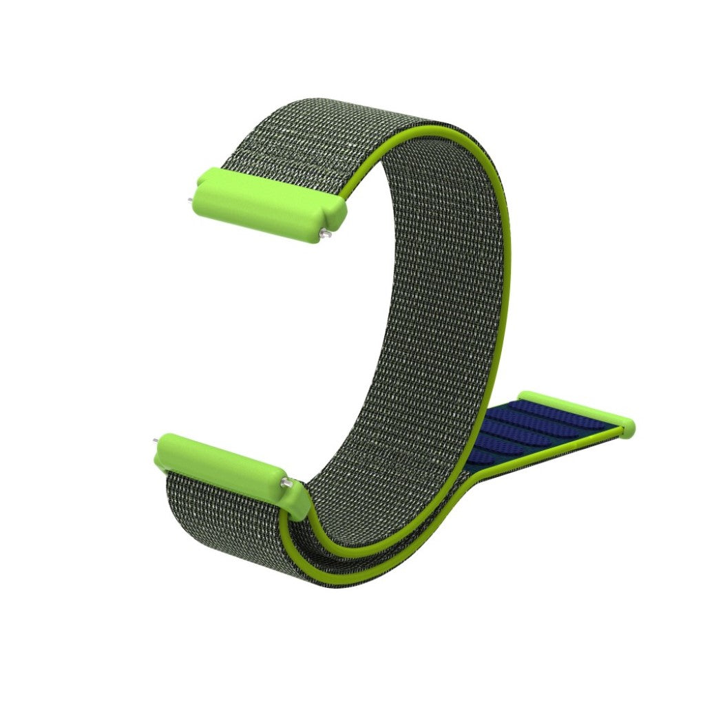 Rigtigt pænt Fitbit Versa Lite Nylon Rem - Grøn#serie_7