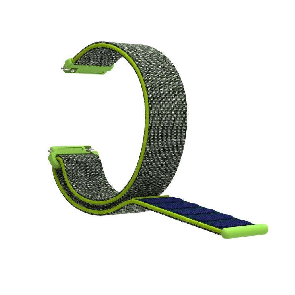 Rigtigt pænt Fitbit Versa Lite Nylon Rem - Grøn#serie_7