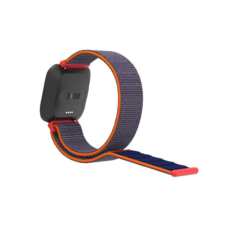 Rigtigt pænt Fitbit Versa Lite Nylon Rem - Flerfarvet#serie_8