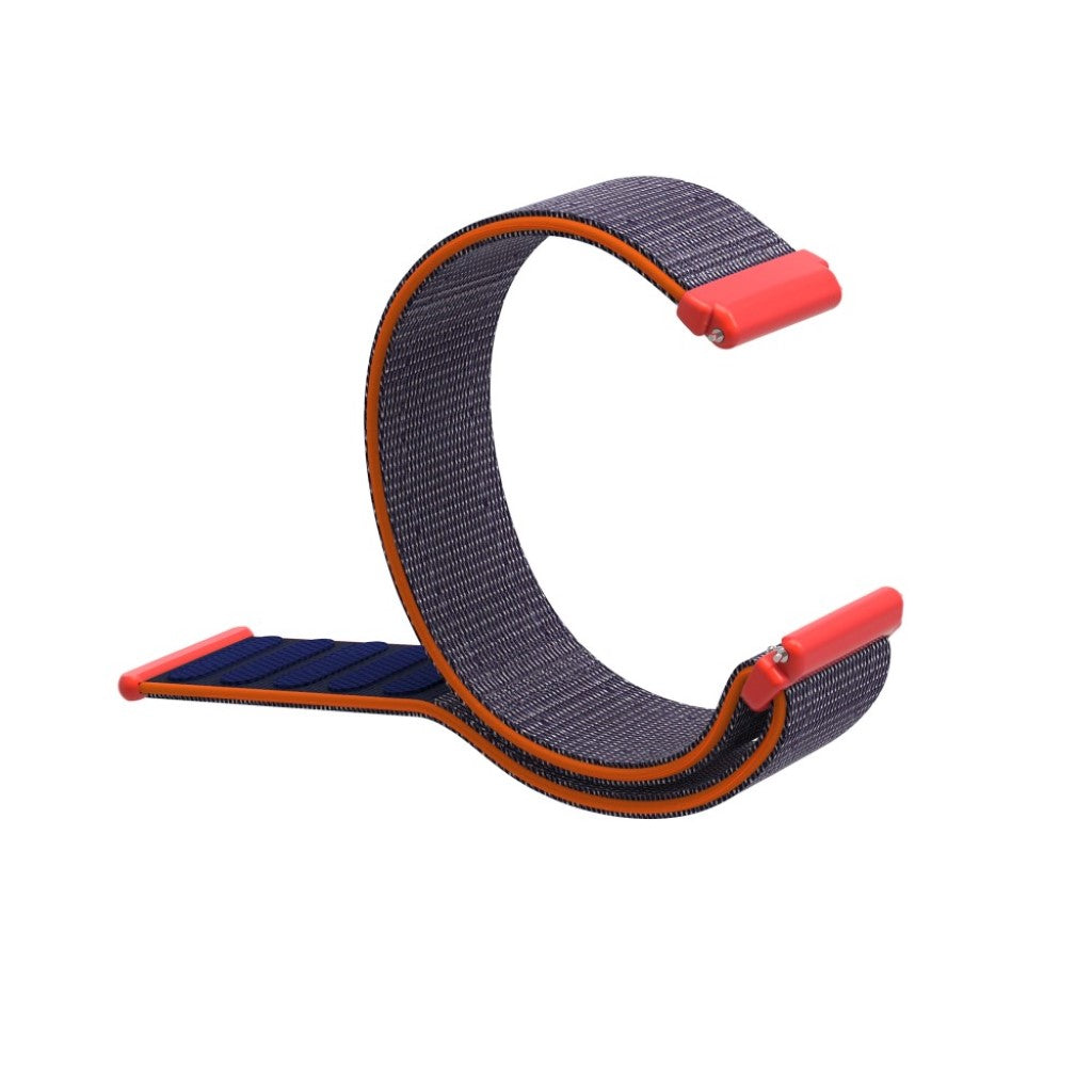 Rigtigt pænt Fitbit Versa Lite Nylon Rem - Flerfarvet#serie_8