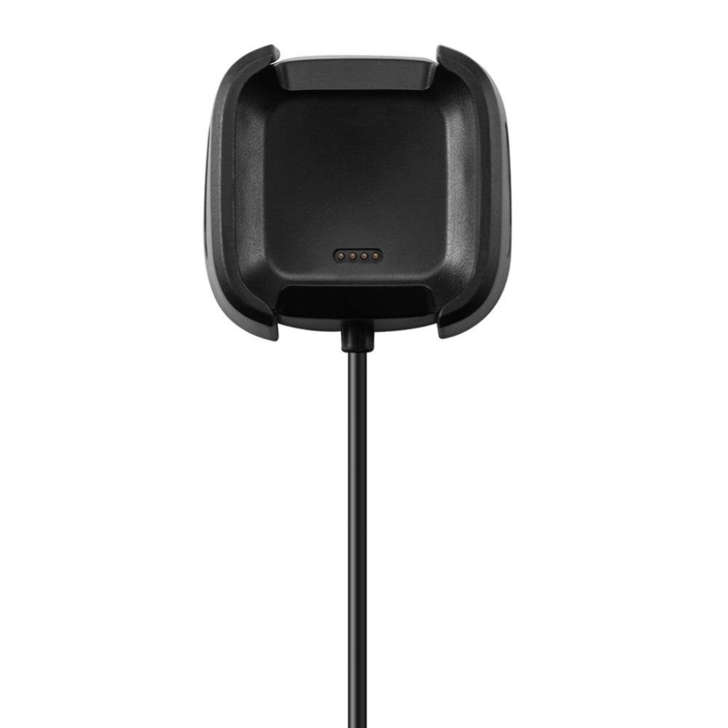 Plastik Fitbit Versa 2 USB Ladestation - Sort#serie_6