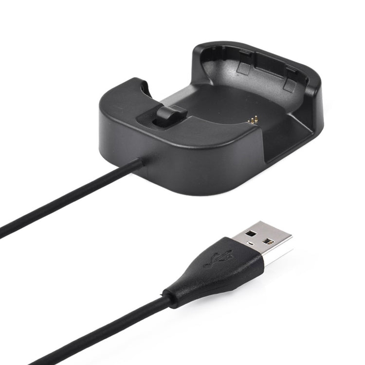 Plastik Fitbit Versa 2 USB Ladestation - Sort#serie_014