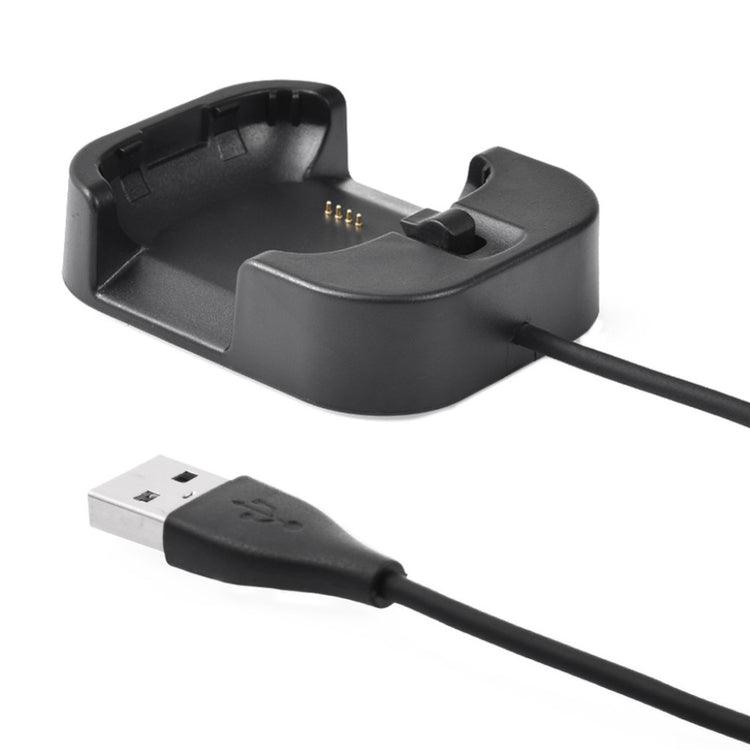 Plastik Fitbit Versa 2 USB Ladestation - Sort#serie_014