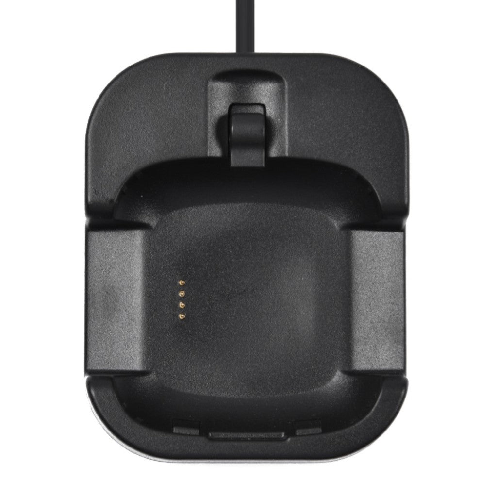 Plastik Fitbit Versa 2 USB Ladestation - Sort#serie_014