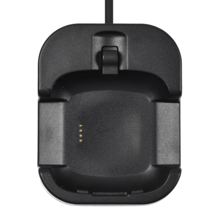 Plastik Fitbit Versa 2 USB Ladestation - Sort#serie_014