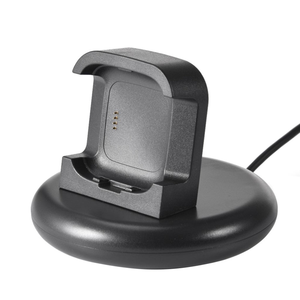 Plastik Fitbit Versa 2 Ladestation - Sort#serie_015